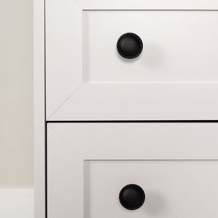 Ivy Baby Change Table with Storage Drawers - White