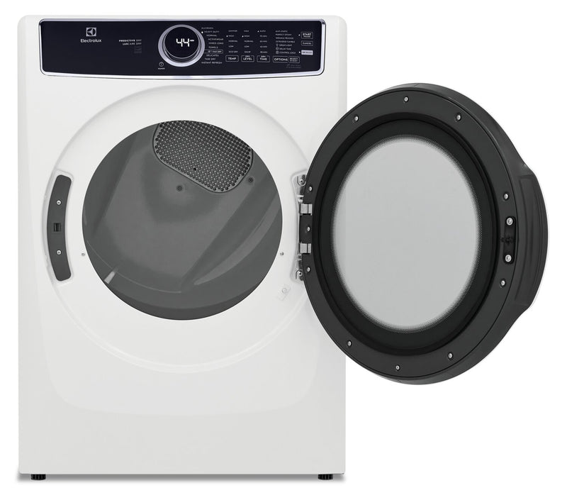 Electrolux 8 Cu. Ft. Electric Dryer with Steam - White - Stackable - ELFE753CAW