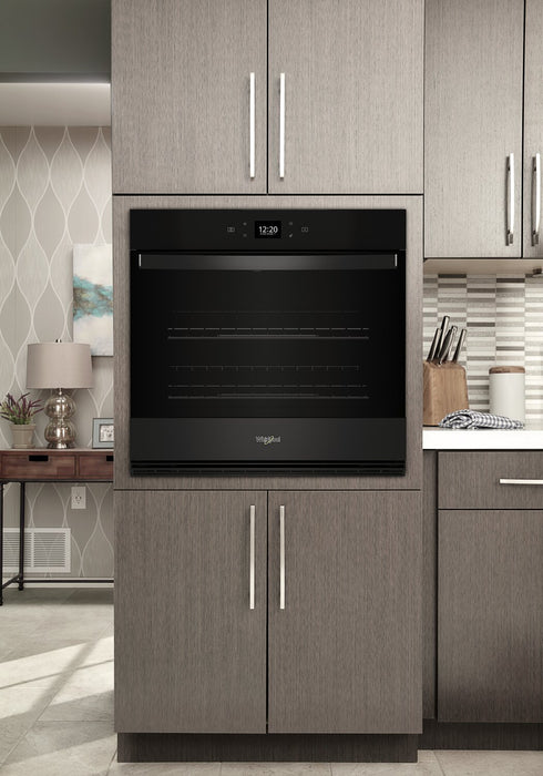 Whirlpool 27\" 4.3 Cu. Ft. Electric Single Wall Oven with Air Fry - Black - WOES5027LB
