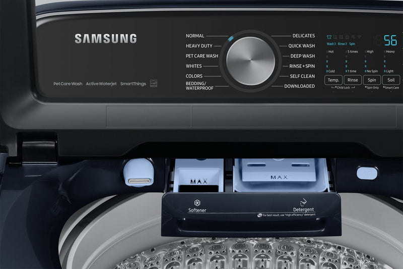 Samsung 6.1 Cu. Ft. Top-Load Washer - Navy - WA53CG7155ADA4