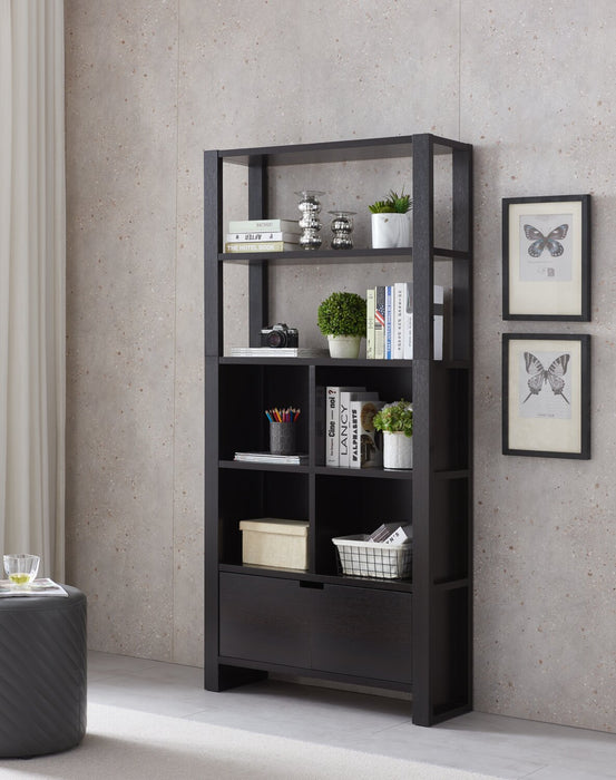 Oscar Owen 36\" Bookcase with Drawer & 6 Shelves - Espresso