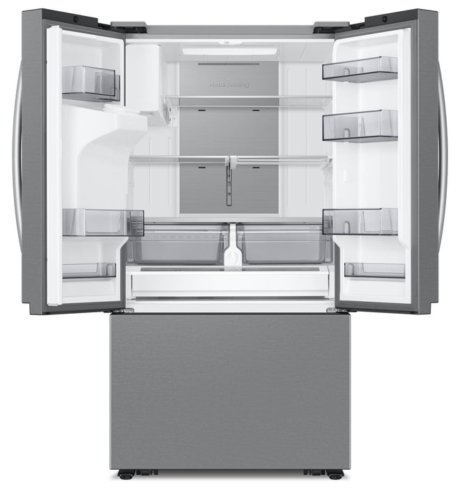 Samsung 36\" 26 Cu. Ft. SpaceMax Counter-Depth Refrigerator - Stainless Steel - RF27CG5400SRAA