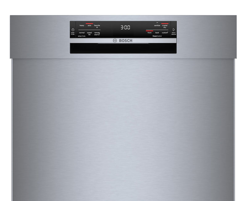 Bosch 800 Series Smart Dishwasher with CrystalDry™ and Third Rack - SHE78CM5N