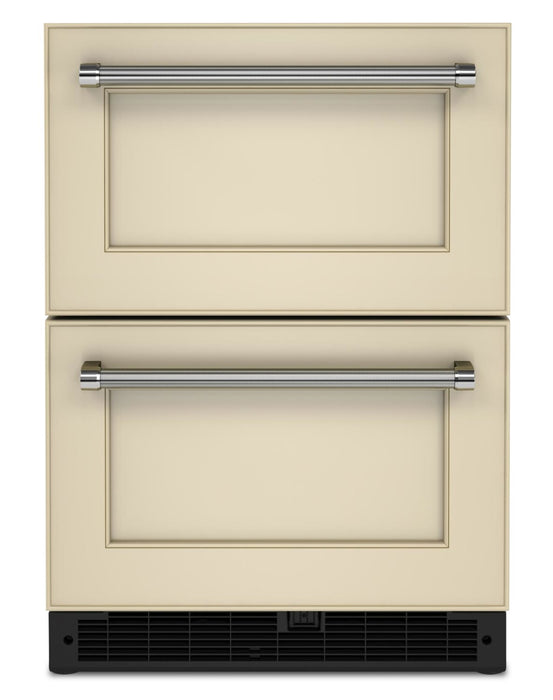 KitchenAid 24\" 4.3 Cu. Ft. Undercounter Drawer Refrigerator - Panel Ready - KUDR204KPA