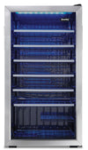 Danby 17.7\" 3.3 Cu. Ft. Single-Door Wine Cooler - Stainless Steel - DWC93BLSDBR1