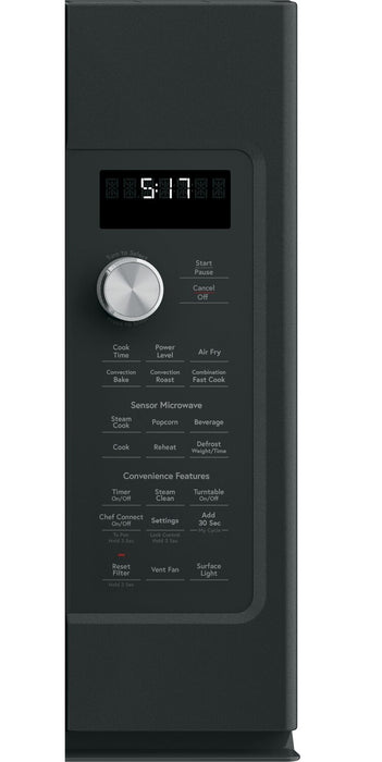 Cafe 1.7 Cu. Ft. Over-the-Range Microwave with Convection and Air Fry - Matte Black - CVM517P3RD1