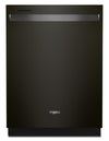 Whirlpool 24\" 47 dBA Built-In Top-Control Dishwasher with Third Rack - Print Resist Black Stainless - WDT750SAKV