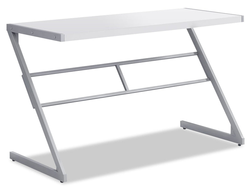 Matt 48\" Compact Office Desk - White
