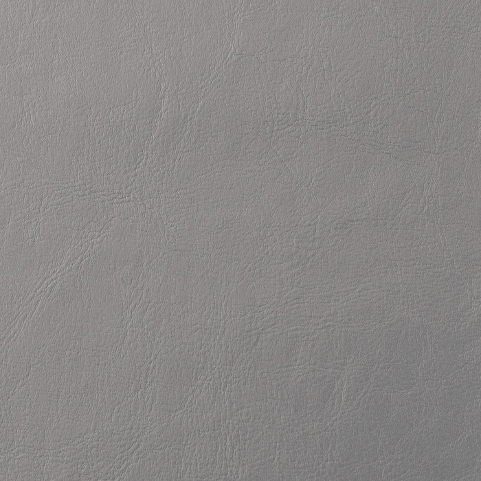 Estel Upholstered Headboard in Grey Vegan Leather Fabric, Button Tufted - Twin Size