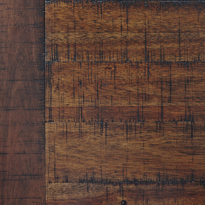 Baldridge 60\" Office Desk with 2-Drawers - Rustic Brown