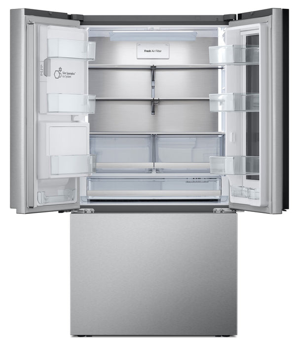 LG 36\" 31 Cu. Ft. French-Door Standard-Depth MAX™ Refrigerator - Smudge Proof Stainless Steel - LRYKS3106S
