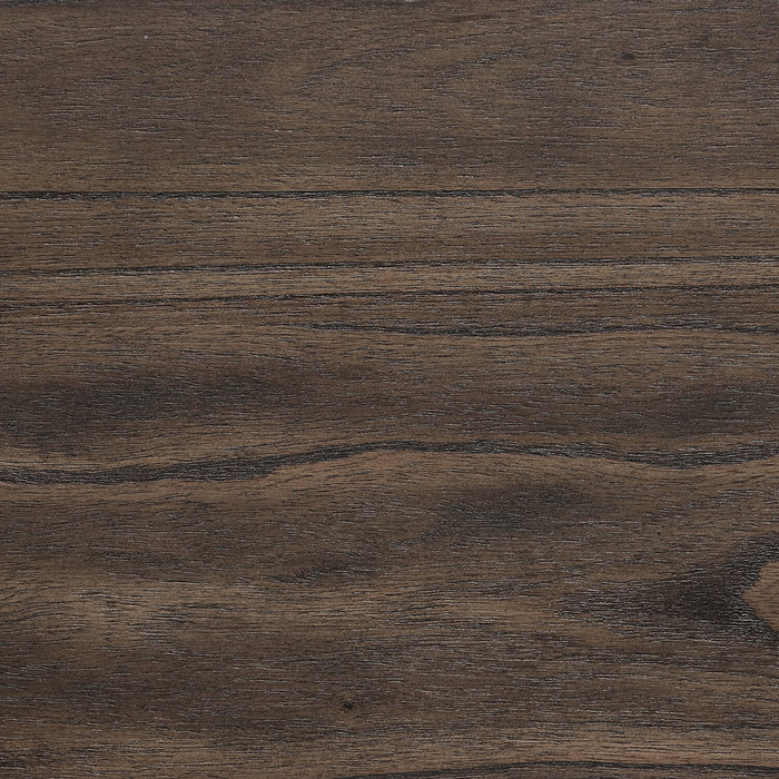 Kane Platform Storage Bed with Headboard & Frame, Vegan Leather, Brown - King Size