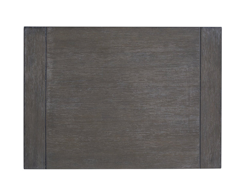 Koda Bedside 2-Drawer Nightstand, 23.7\"W x 23.7\"H, Acacia Wood - Grey