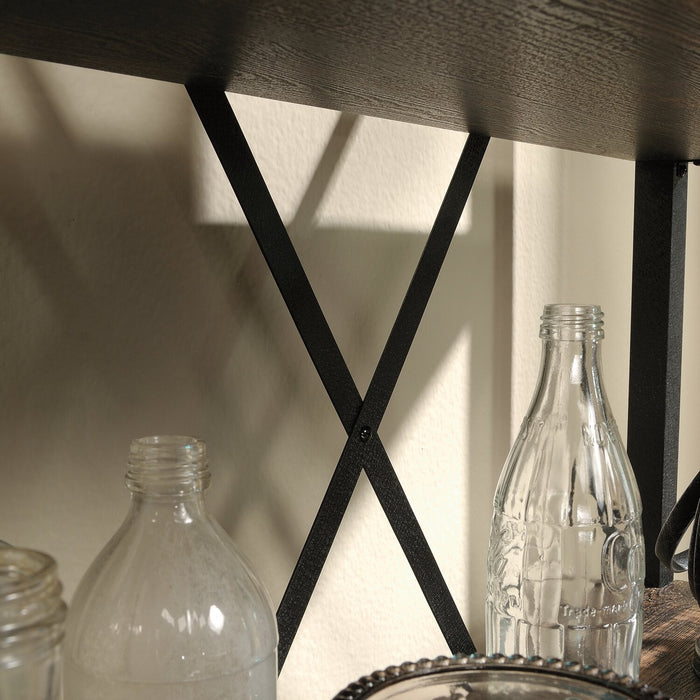 Lewis Office Credenza - Carbon Oak