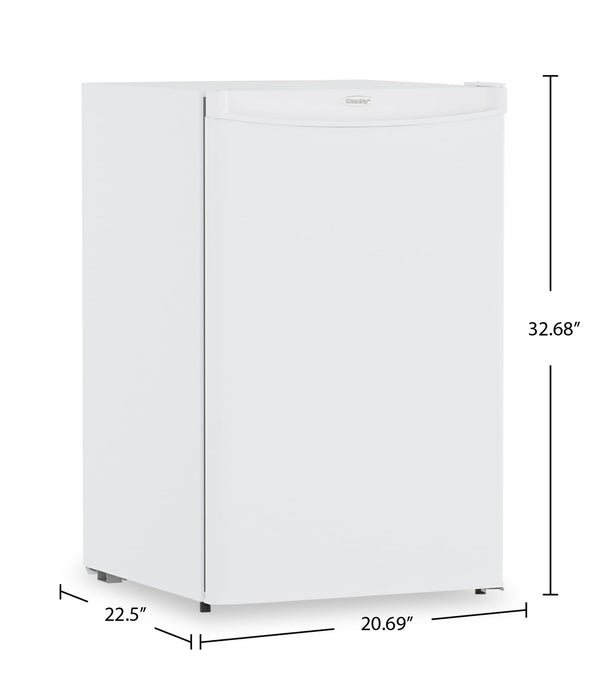 Danby 20.7\" 3.2 Cu. Ft. Single-Door Upright Freezer - White - DUFM032A3WDB