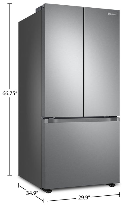 Samsung 30\" 22.1 Cu. Ft. French-Door Refrigerator - Stainless Steel - RF22A4111SR/AA