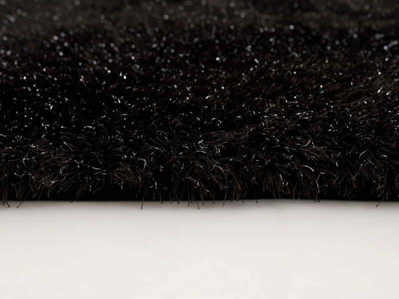 Glam Black Area Rug - 7' 9\" x 9' 5\"