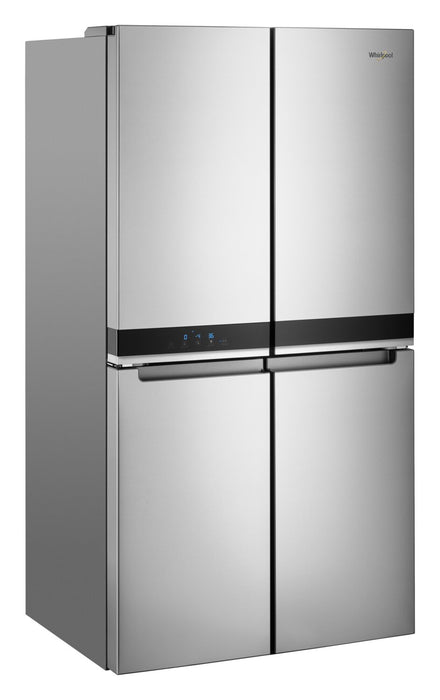 Whirlpool 36\" 19.4 Cu. Ft. French-Door Refrigerator - Fingerprint-Resistant Stainless Finish - WRQA59CNKZ