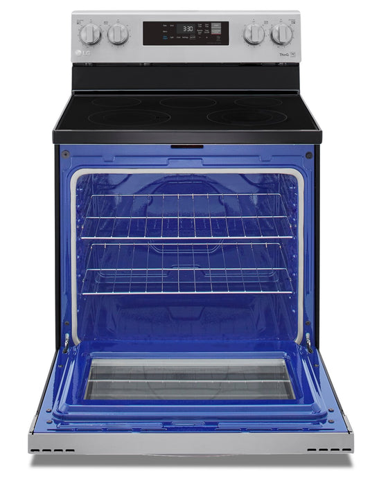 LG 6.3 Cu. Ft. Smart Electric Range with EasyClean® - Stainless Steel - LREL6321S