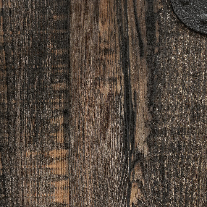 Lewis Office Credenza - Carbon Oak