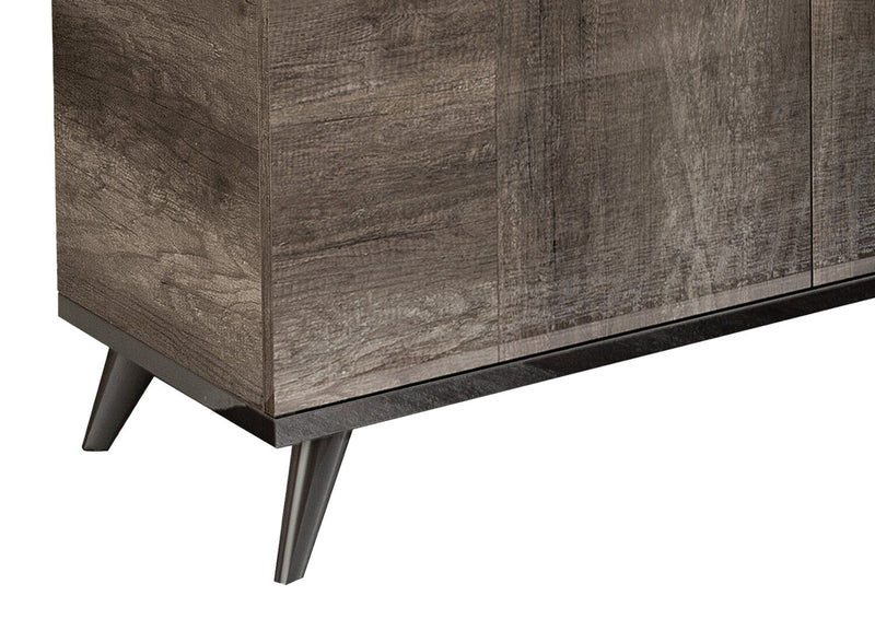 Gino Dining Server with Storage - Made in Italy, Modern, 65\"W - Brown