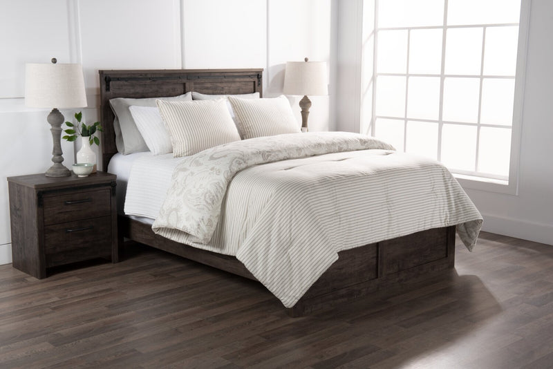 Indie Paisley 3-Piece King Comforter Set