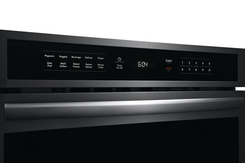 Frigidaire Gallery 1.6 Cu. Ft. Built-In Microwave with Sensor Cook and Sensor Reheat - Smudge-Proof® Black Stainless Steel - GMBD3068AD