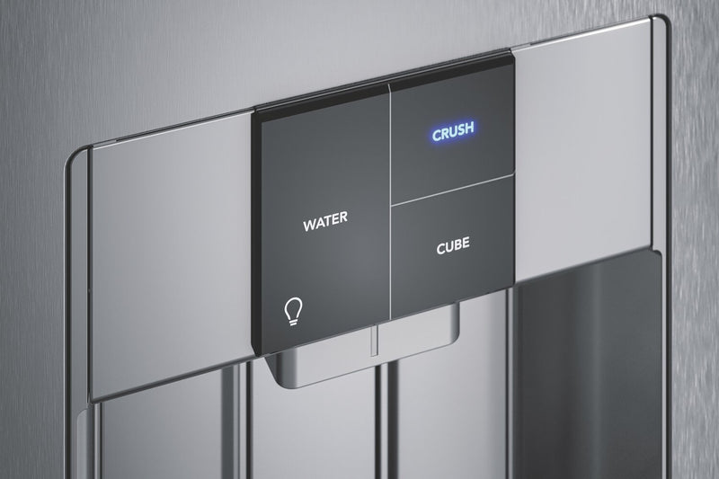 Frigidaire Professional 36.1\" 22.3 Cu. Ft. Counter-Depth Side-by-Side Refrigerator - Smudge-Proof® Stainless Steel - PRSC2222AF