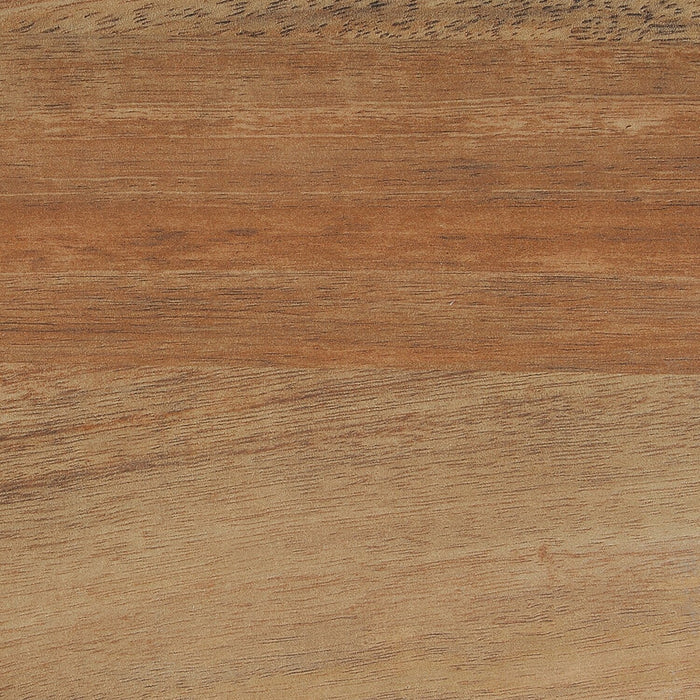 Alfie 53.15\" Office Desk with 2-Drawers & Cabinet- Light Brown