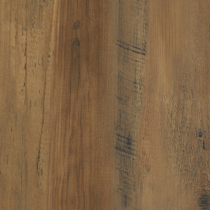 Cydney 43.5\" Modern Coffee Table with Storage - Walnut Finish Wood Legs