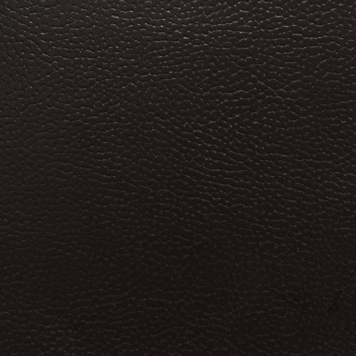 Made in Canada Addison 42\" Leather-Look Fabric Chair with Removable Seat Cushion and Tufting - Blackberry Black