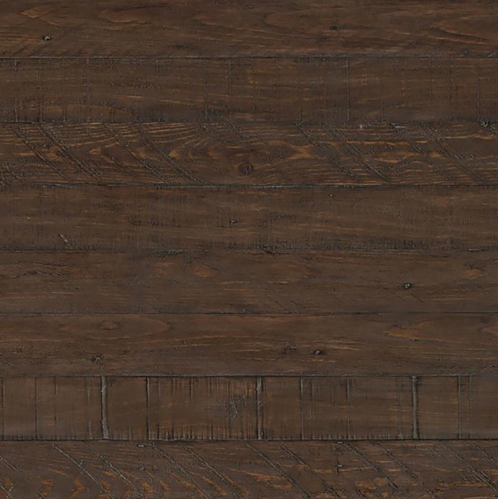 Morgan 48\" Rustic Coffee Table With Storage, Shelf and Casters - White with Reclaimed Wood