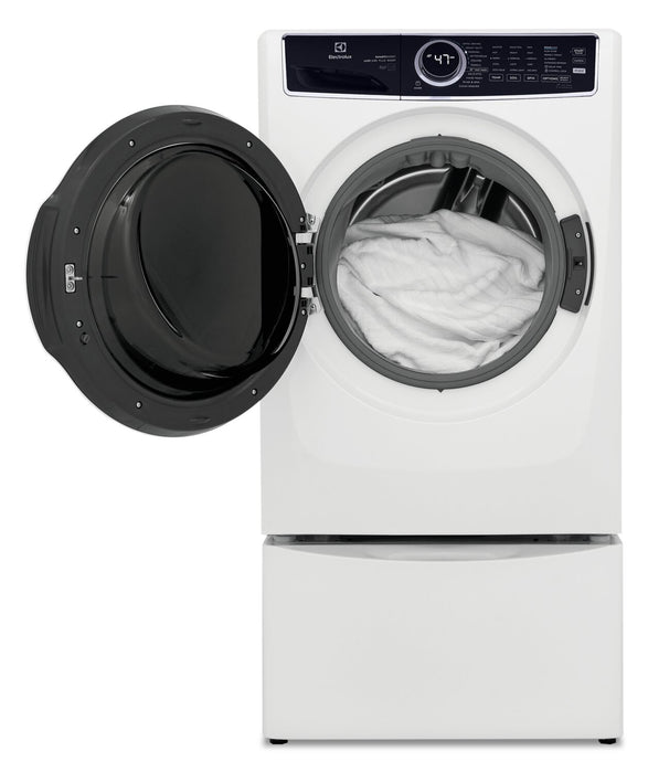 Electrolux 5.2 Cu. Ft. Front-Load High-Efficiency Steam Washer - White - Stackable - ELFW7637AW
