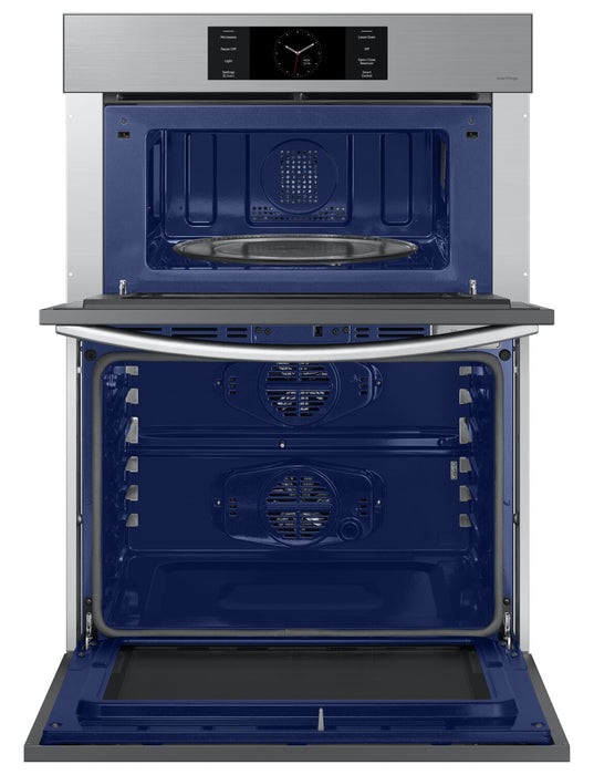 Samsung 30\" 7 Cu. Ft. Electric Micowave Combination Wall Oven - Stainless Steel - NQ70CG700DSRAA