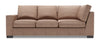 Sofa Lab Track LAF Sofa Return - Pax Wicker