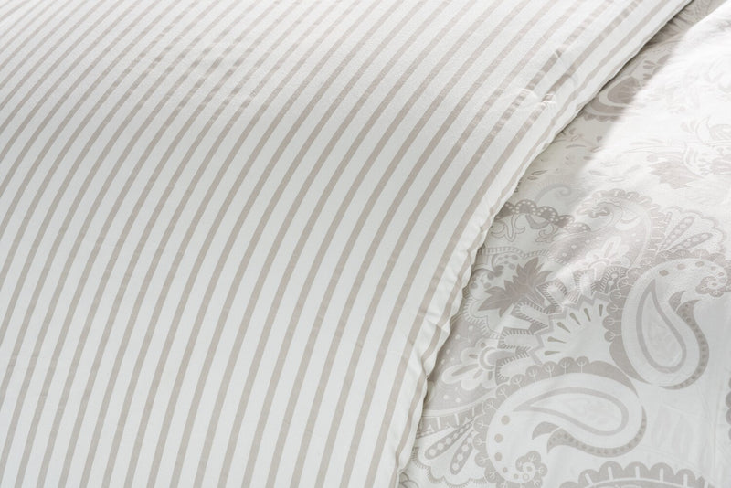 Indie Paisley 3-Piece Full/Queen Comforter Set - White