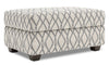 Made in Canada Customizable Sofa Lab The Trunk 39\" Fabric Storage Ottoman - Steel Multicolour