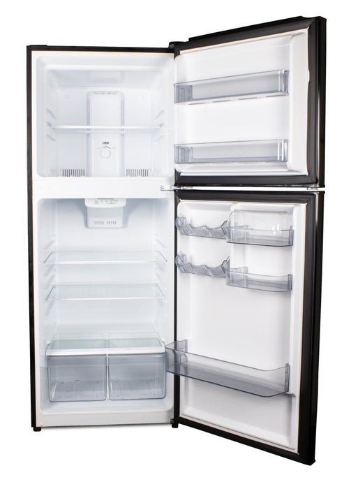 Danby 23.4\" 10.1 Cu. Ft. Top-Mount Refrigerator - Black - DFF101B1BDB