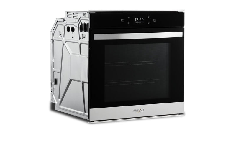 Whirlpool 24\" 2.9 Cu. Ft. Electric Single Wall Oven with True Convection - Fingerprint Resistant Stainless Steel - YWOS52ES4MZ