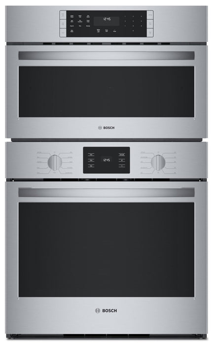 Bosch 30\" 500 Series Microwave Combination Wall Oven - HBL5754UC
