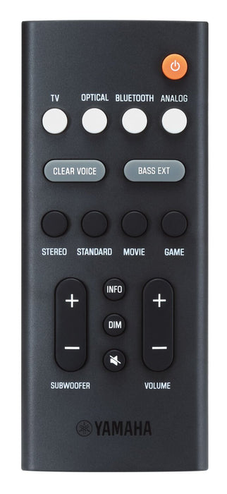 YAMAHA 2.0 CH Dolby Digital Compact Soundbar with Built-In Subwoofer (SR-C20A)