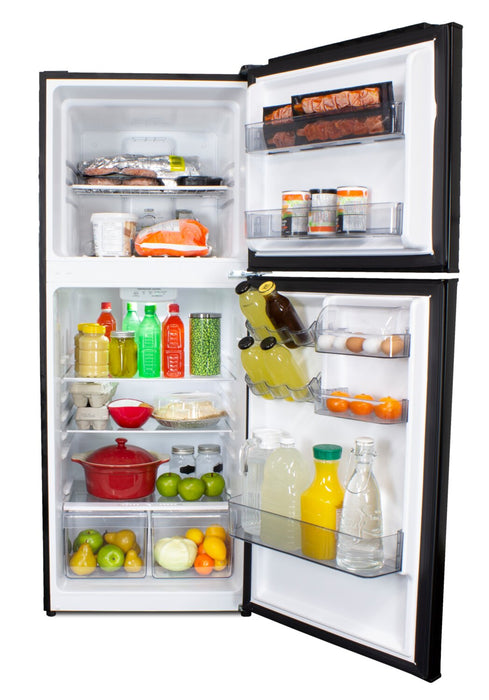 Danby 23.4\" 10.1 Cu. Ft. Top-Mount Refrigerator - Black - DFF101B1BDB