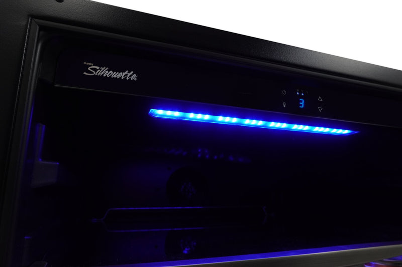 Silhouette Riccotta 23.8\" 5.7 Cu. Ft. Single-Door Beverage Centre - Stainless Steel - SBC057D1BSS