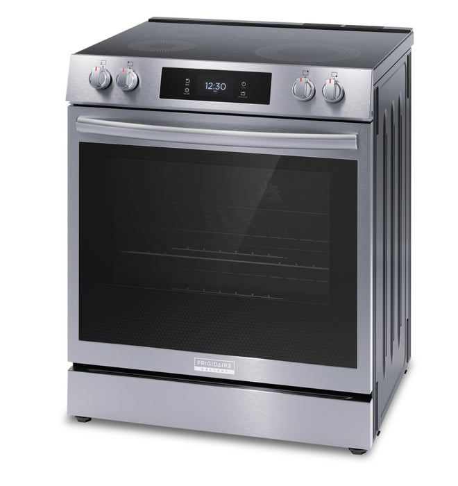 Frigidaire Gallery 6.2 Cu. Ft. Electric Range With Total Convection and Air Fry - Smudge-Proof® Stainless Steel - GCFE306CBF