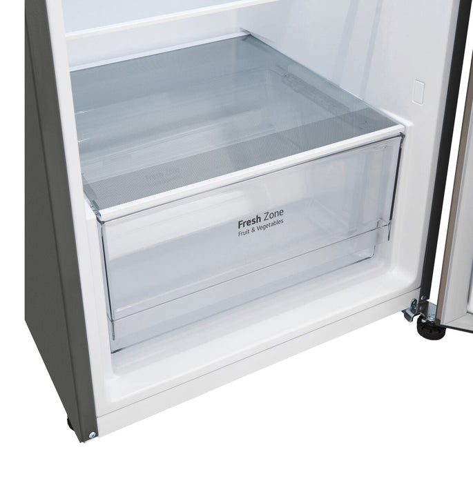 LG 24\" 11 Cu. Ft. Top-Mount Refrigerator - Platinum Silver - LT11C2000V