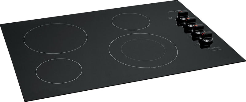 Frigidaire 30\" 4-Element Electric Cooktop - Black - FFEC3025UB