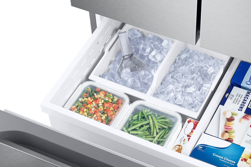 Samsung 33\" 24.5 Cu. Ft. French-Door with Dual Auto Ice Maker Refrigerator - Stainless Steel - RF25C5151SR/AA