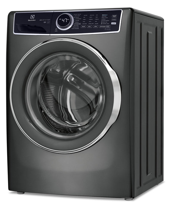 Electrolux 4.5 Cu. Ft. Front-Load High-Efficiency Steam Washer - Titanium - Stackable - ELFW7537AT