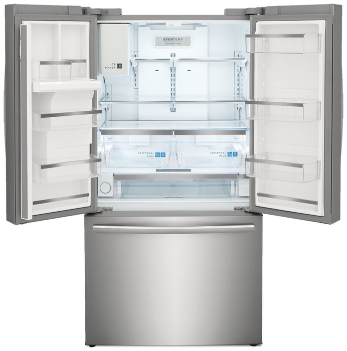 Frigidaire Gallery 36\" 22.6 Cu. Ft. Counter-Depth French-Door Refrigerator - Smudge-Proof® Stainless Steel - GRFC2353AF