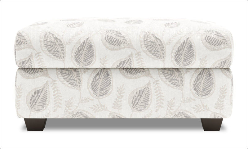 Made in Canada Customizable Sofa Lab The Trunk 39\" Fabric Storage Ottoman - Prairie Multicolour